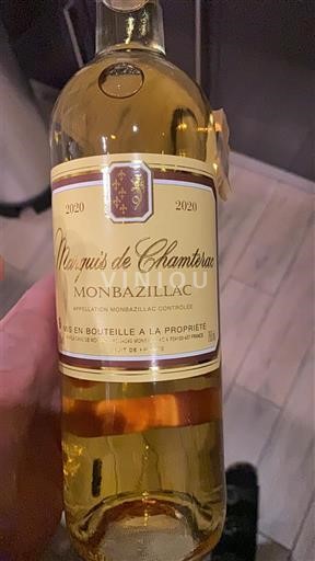 Sydväst Monbazillac Marquis de Chanterac 2020