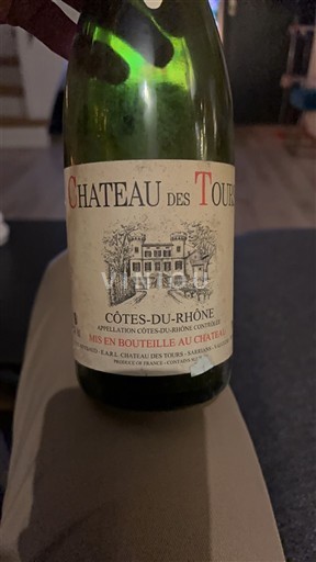 Rhône-dalen Côtes-du-Rhône Château S Tours 2012