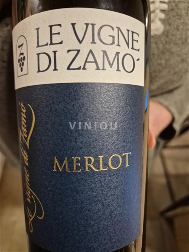 Friuli-Venezia Giulia Colli Orientali del Friuli Le Vigne di Zamo Merlot Niet-geïntegreerd