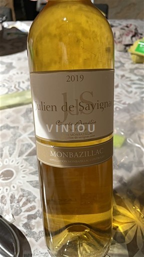 Sydväst Monbazillac Julien de Savignac Amélie 2019