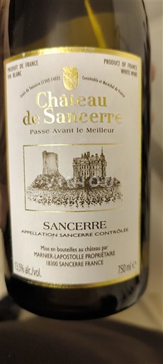 Loire-dalen Sancerre Château Sancerre 2015