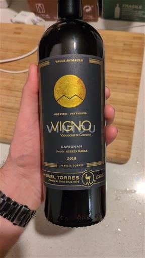 Vale do Maule Não especificado Miguel Torres VIGNO Viñadores de Carignan 2018