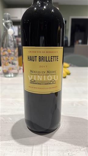 Bordeaux Moulis-en-Médoc Haut Brillette 2017