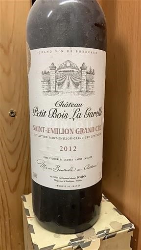 Bordeaux Saint-Émilion Grand Cru Château Petit Bois La Garele 2012