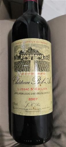 Bordeaux Lussac-saint-émilion Château Bel-Air 2007