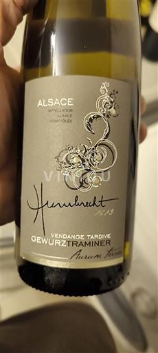 Alsacia Vendanges Tardives Château Humbrecht Vendange Tardive 2018