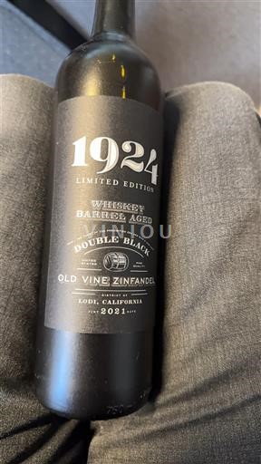 Kalifornijske AVA Lodi 1924 Whiskey Barrel Aged Double Black Old Vine Zinfandel 2021
