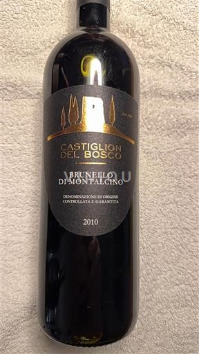 Toscana Brunello di Montalcino. Castiglion del Bosco 2010