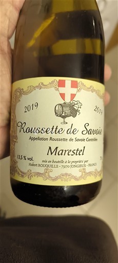 Saboia e Bugey Roussette de Savoie H. Roux Marestel 2019