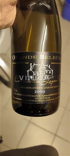 Loire Valley Coteaux du Layon Château Fresne Grande Sélection 2009
