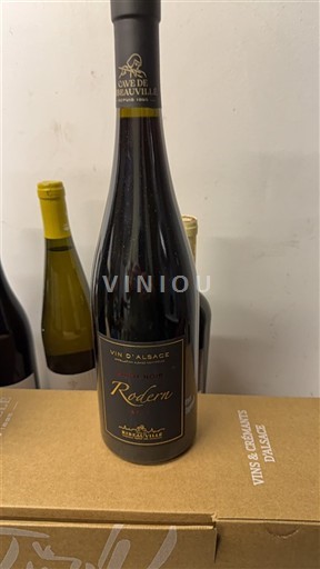 Alsacia Cave de Ribeauvillé Pinot Noir Rodern 2017