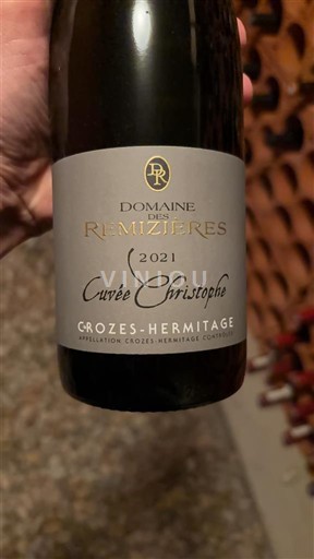 Rhône Valley Crozes-Hermitage Domaine S Remizières Christophe 2021