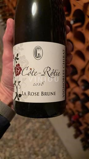 Vallée du Rhône Côte-rôtie Vignobles Chirat La Rose Brune 2018