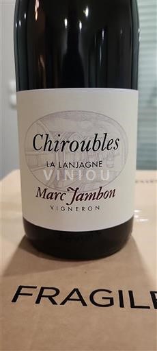 Vini Rouge sec La Lanjagne Marc Jambon 2024 Francia Beaujolais Chiroubles AOC