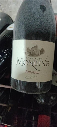 Vallée du Rhône Grignan-les-adhémar Domaine Montine Emotion 2015