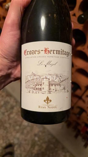 Rhône-dalen Crozes-Hermitage Rémy Nodin Le Mazel 2017