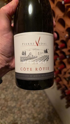 Rhônevallei Côte-rôtie Pierre Vidal 2018