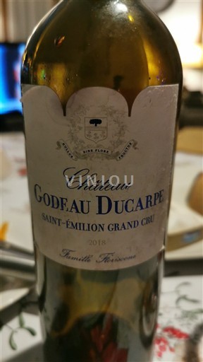 Bordeaux Saint-Émilion Grand Cru Grand Cru Château Godfau Ducarpe 2018