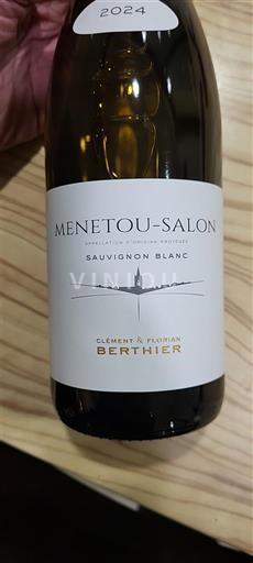 Loirevallei Menetou-Salon Clément & Florian Berthier 2024