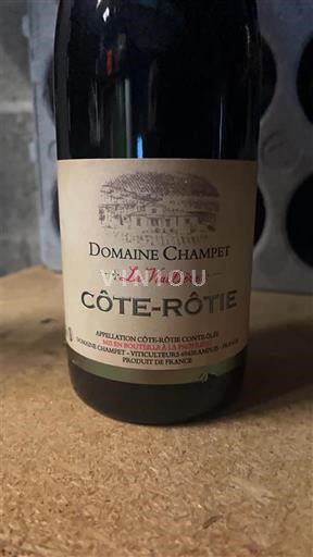 Rhônevallei Côte-rôtie Domaine Champet La Viallière 2022