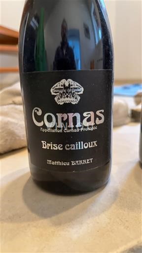 Rhônedalen Cornas Matthieu Barret Brise Cailloux 2019