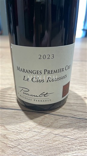 Borgoña Maranges Premier Cru Nicolas Perrault Le Clos Roussots 2023