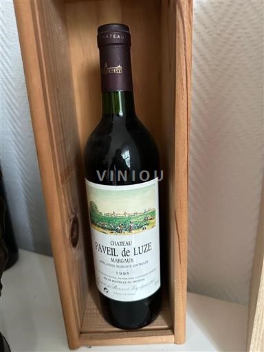 Burdeos Margaux Château Paveil de Luze 1995