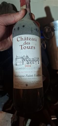 Bordeaux Montagne-Saint-Émilion Château S Tours 2004