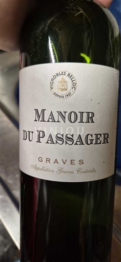 Bordeaux Graves Manoir du Passager Ikke årgangsbestemt