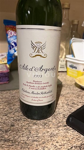 Bordeaux Château Mouton Rothschild Aile d'Argent 1993