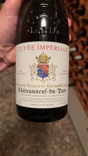 Rhônen laakso Châteauneuf-du-Pape Domaine Usseglio Raymond & Fils Impériale 2020