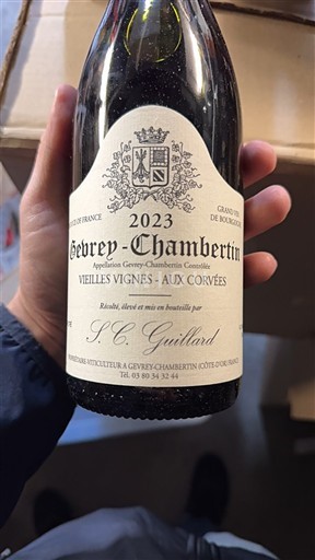 Burgundi Gevrey-Chambertin S.C. Guillard Vieilles Vignes Aux Corvées 2023