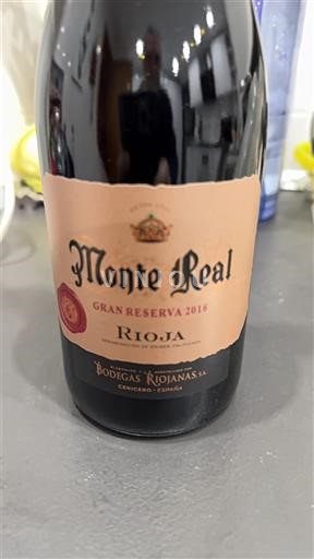 Rioja Bodegas Riojanas Monte Real Gran Reserva 2016