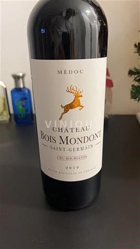 Bordeaux Médoc Cru Bourgeois Château Bois Mondont Saint-Germain 2019