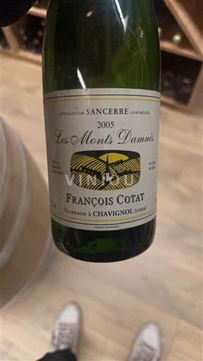 Loiredalen Sancerre François Cotat Les Monts Damnés 2005