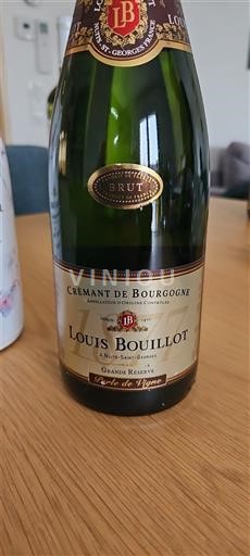 Bourgondië Crémant de Bourgogne Louis Bouillot Grande Réserve Perle de Vigne Niet-geïntegreerd
