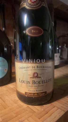 Burgundy Crémant de Bourgogne Louis Bouillot Grande Réserve Perle de Vigne Non-Vintage