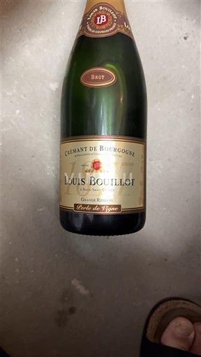 Burgundi Crémant-de-Bourgogne Louis Bouillot Grande Réserve Perle de Vigne Jo Viti