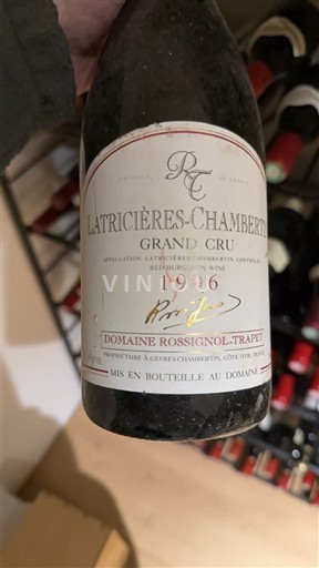 Bourgogne Latricières-chambertin Grand Cru Domaine Rossignol-Trapet 1996
