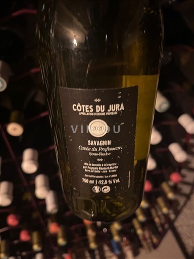 Jura Côtes-du-jura François Rousset-Martin du Professeur - Sous roche 2020