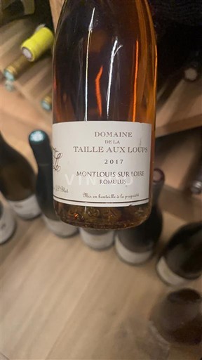 Údolí Loiry Montlouis-sur-Loire Domaine La Taille aux Loups Romulus 2017