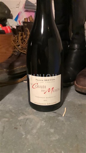 Loiredalen Montlouis-sur-Loire Franck Breton La Coulée des Muids Ikke-årgang