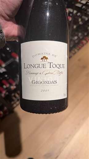 Vallée du Rhône Gigondas Domaine Longue Toque Hommage à Gabriel Meffre 2001