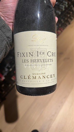 Bourgondië Fixin Premier Cru Domaine Clémancey Les Hervelets Niet-geïntegreerd