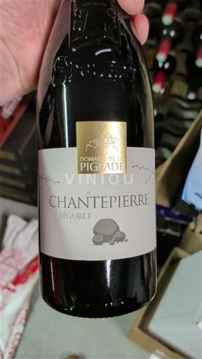 Vin Rouge sec Chantepierre Domaine La Pigade Non millésimé France Sud-Ouest Buzet AOC