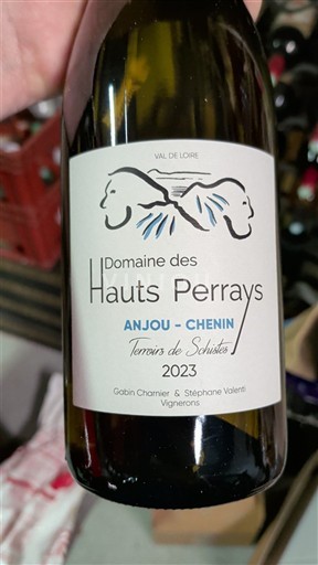 Vin Blanc sec Terrains de Schistes Domaine S Hauts PERRAYS 2023 France Vallée de la Loire Anjou AOC
