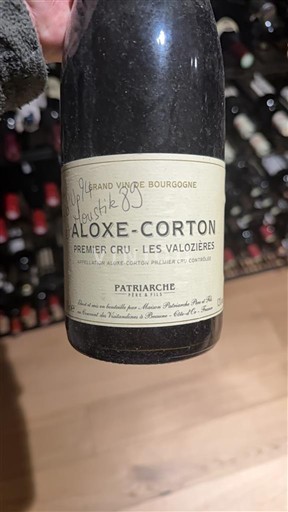 Bourgogne Aloxe-Corton Premier Cru Patriarche Les Valozières 2007