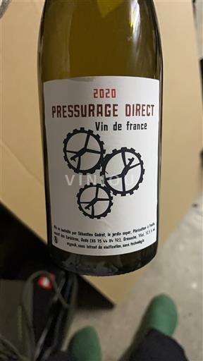 Valle del Loira No especificado Le Jardin Rouge Pressurage Direct 2020