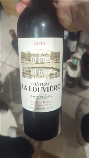 Burdeos Pessac-Léognan La Louvière 2014