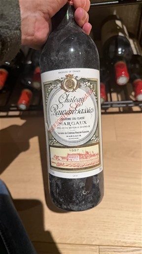 Bordeaux Margaux Grand Cru Château Rauzan-Gassies 1997
